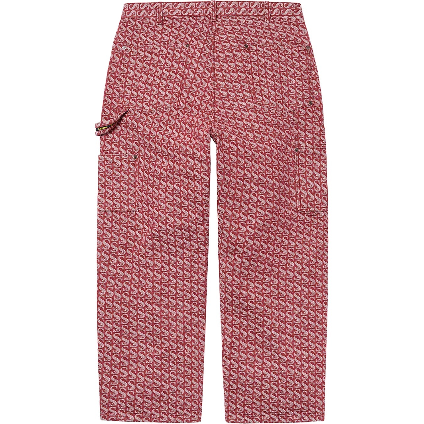Monogram Double Knee Denim Painter Pant view 9